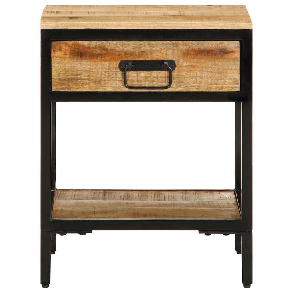 Nachttisch Braun 40 x 35 x 50 cm Massivholz Mango