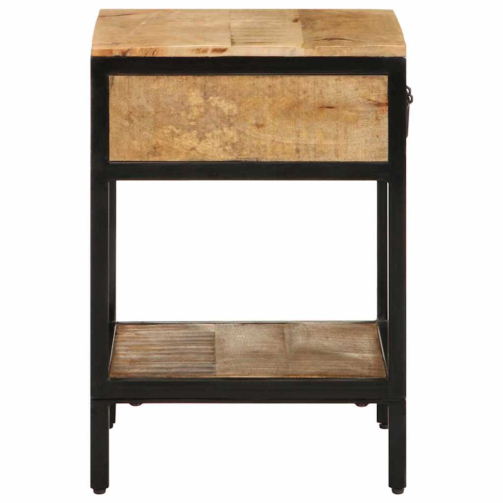 Nachttisch Braun 40 x 35 x 50 cm Massivholz Mango