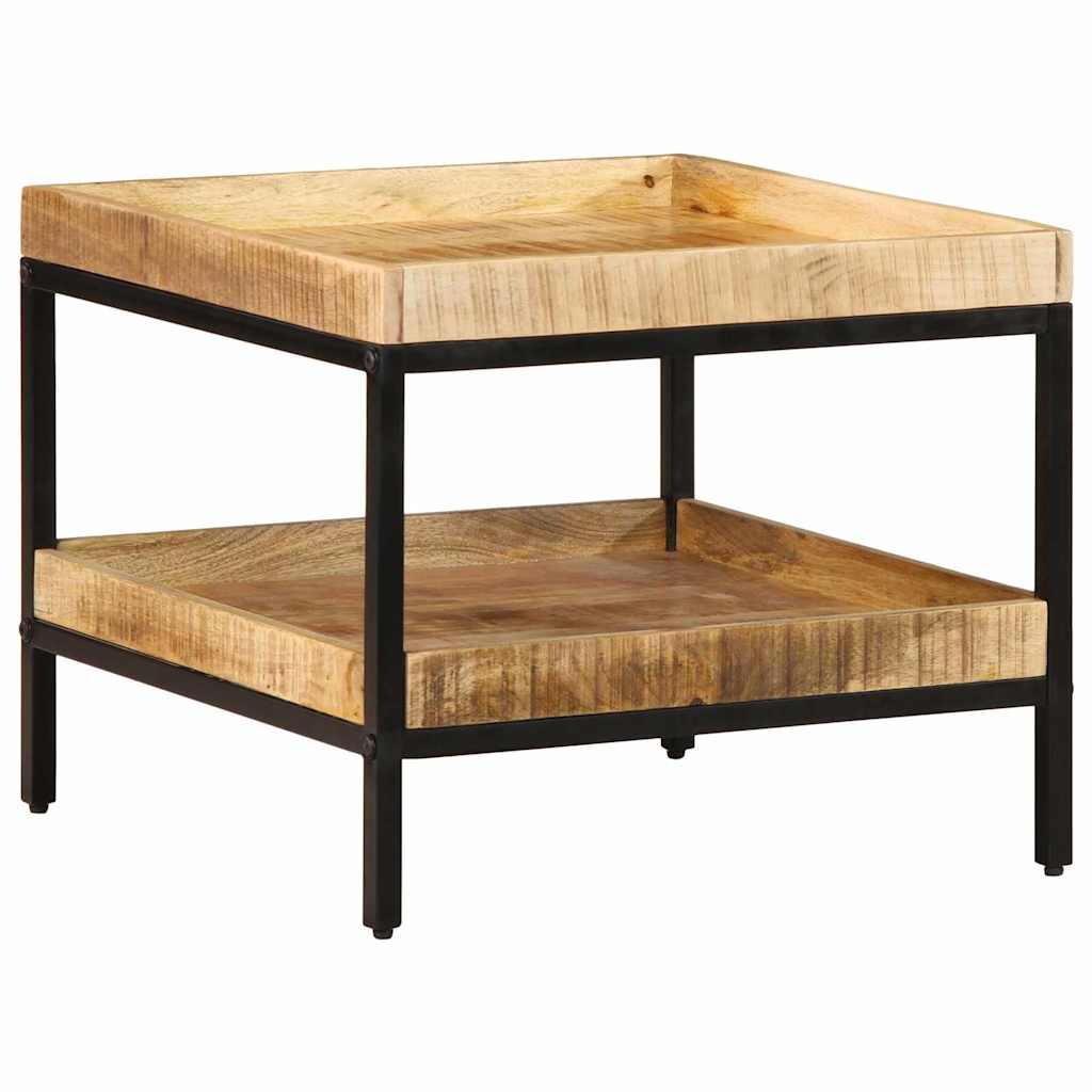 Beistelltisch Braun 55 x 55 x 45 cm massives Mangoholz
