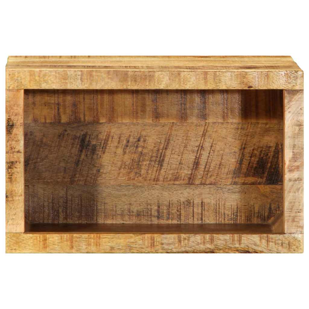 Nachttisch Braun 40 x 30 x 25 cm Massivholz Mango