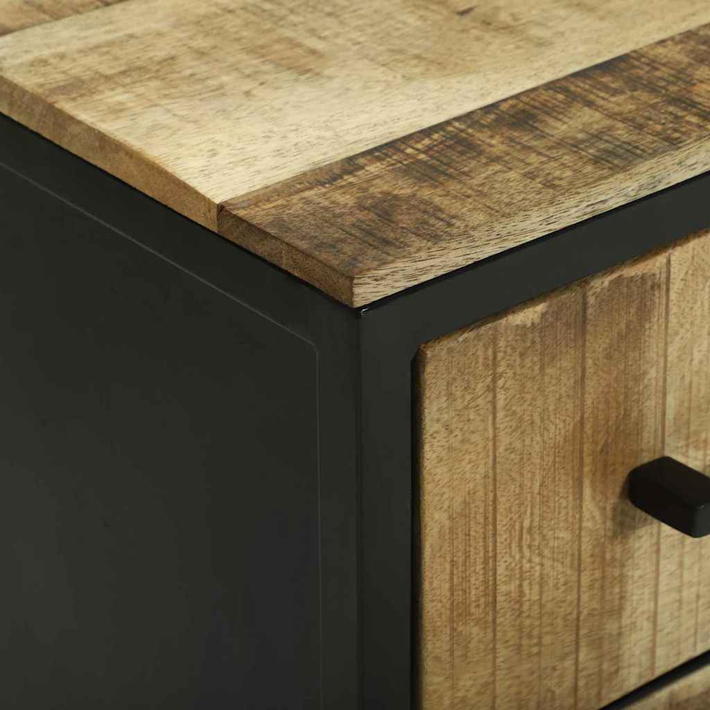 Sideboard Braun 70 x 35 x 70 cm Massivholz Mango