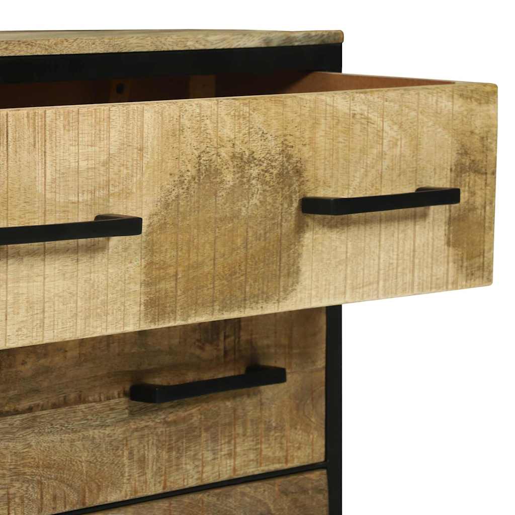 Sideboard Braun 70 x 35 x 70 cm Massivholz Mango
