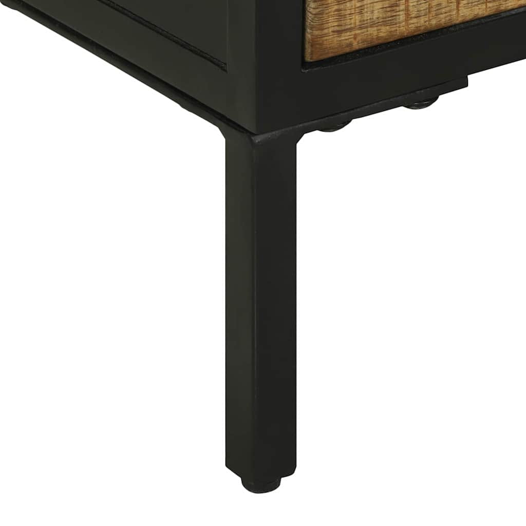 Sideboard Braun 70 x 35 x 70 cm Massivholz Mango