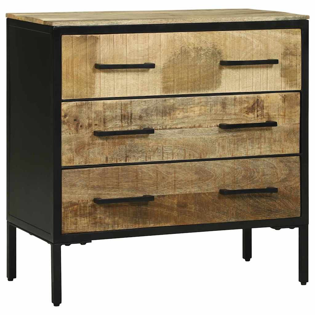 Sideboard Braun 70 x 35 x 70 cm Massivholz Mango