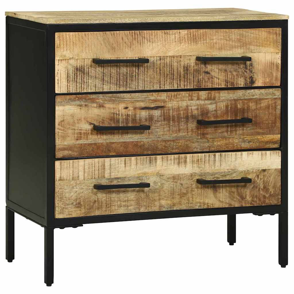 Sideboard Braun 70 x 35 x 70 cm Massivholz Mango