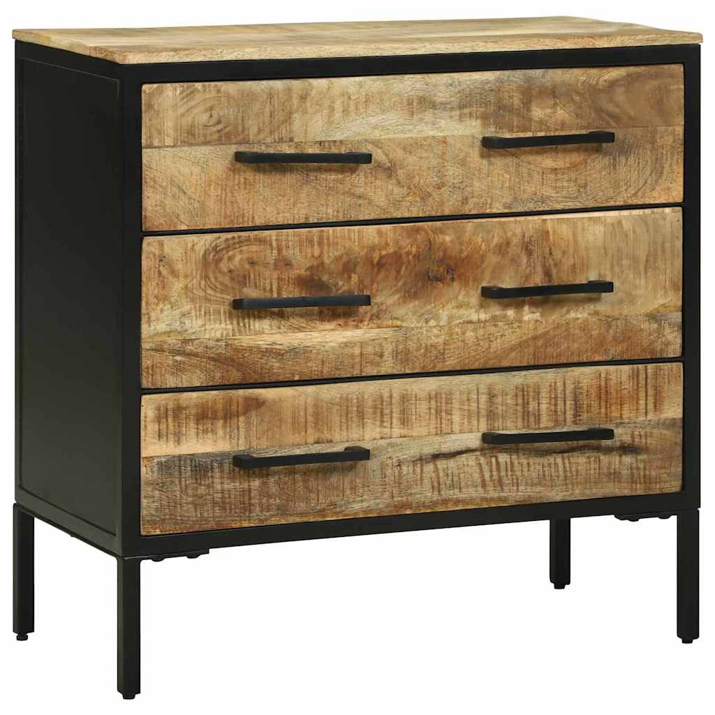 Sideboard Braun 70 x 35 x 70 cm Massivholz Mango