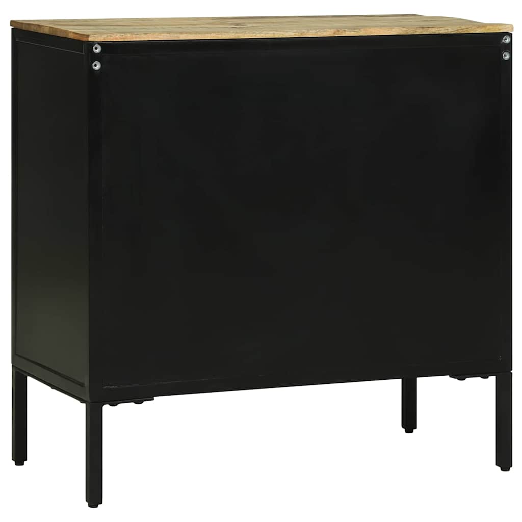 Sideboard Braun 70 x 35 x 70 cm Massivholz Mango
