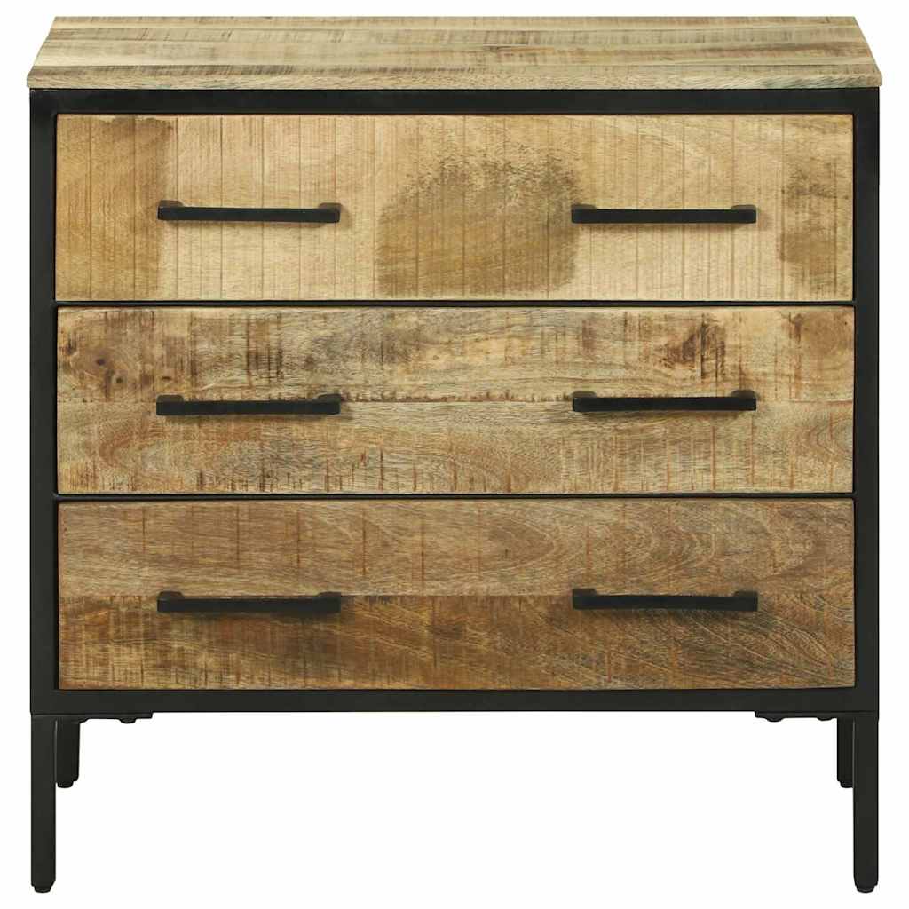 Sideboard Braun 70 x 35 x 70 cm Massivholz Mango