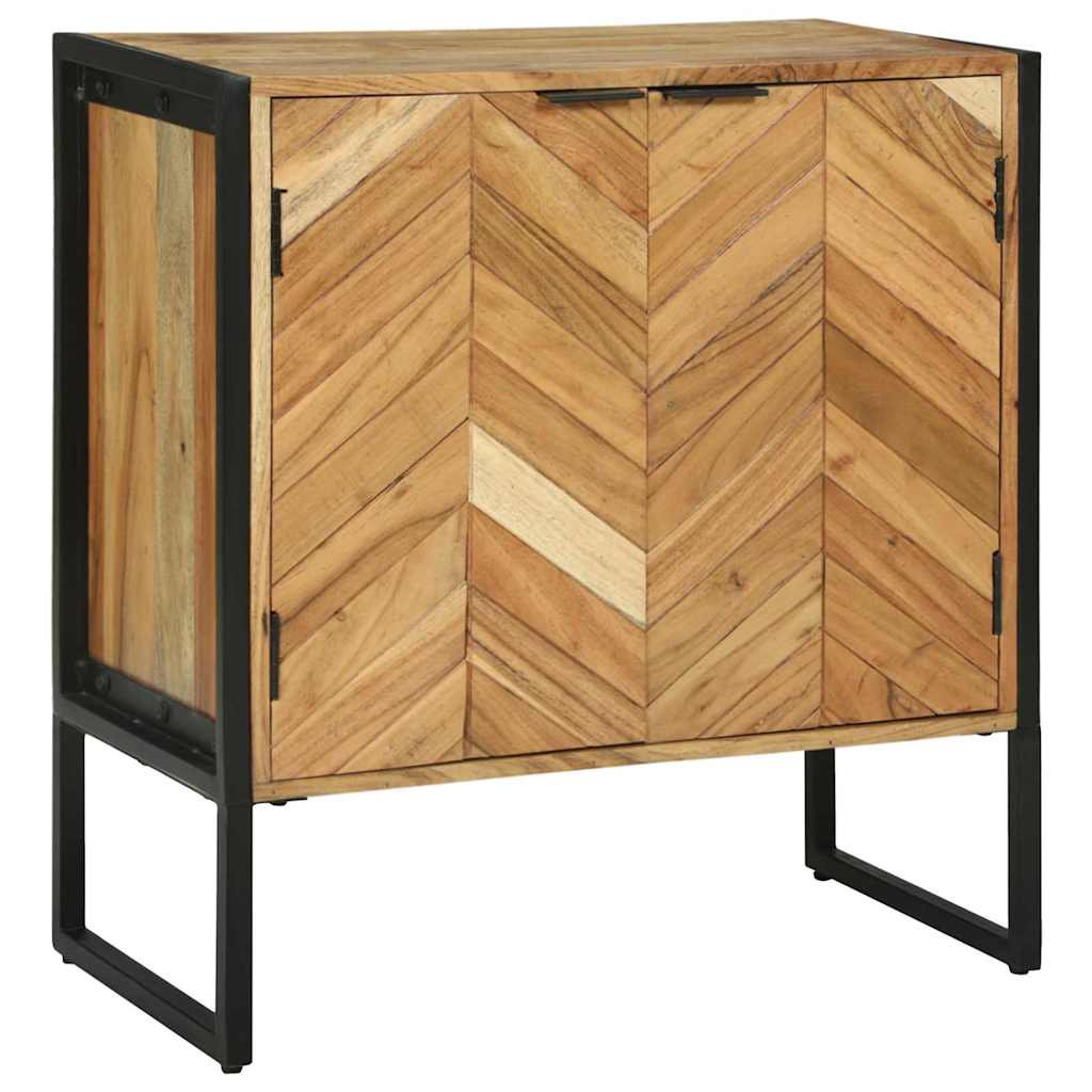 Sideboard Braun 70 x 35 x 75 cm Massivholz Akazie
