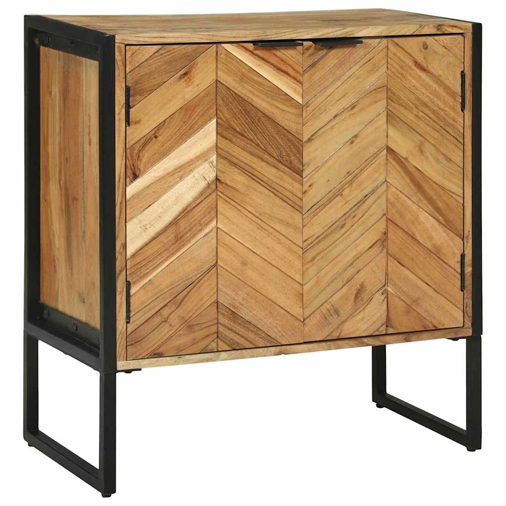 Sideboard Braun 70 x 35 x 75 cm Massivholz Akazie