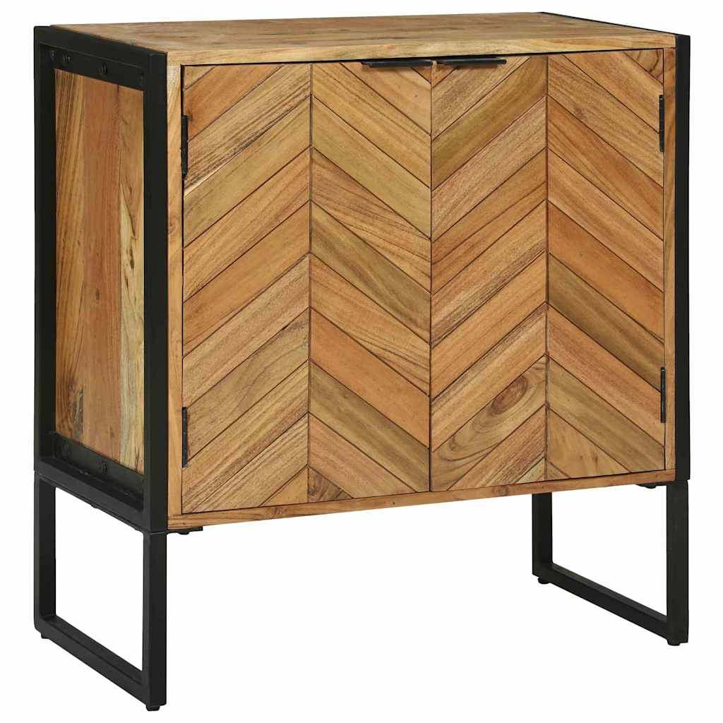 Sideboard Braun 70 x 35 x 75 cm Massivholz Akazie