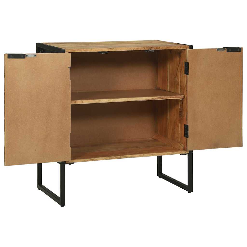 Sideboard Braun 70 x 35 x 75 cm Massivholz Akazie