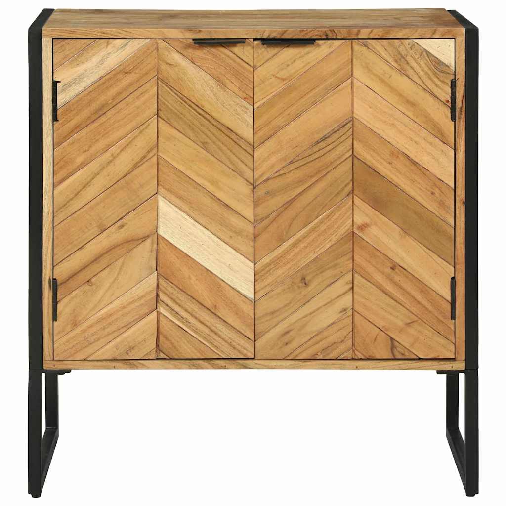 Sideboard Braun 70 x 35 x 75 cm Massivholz Akazie