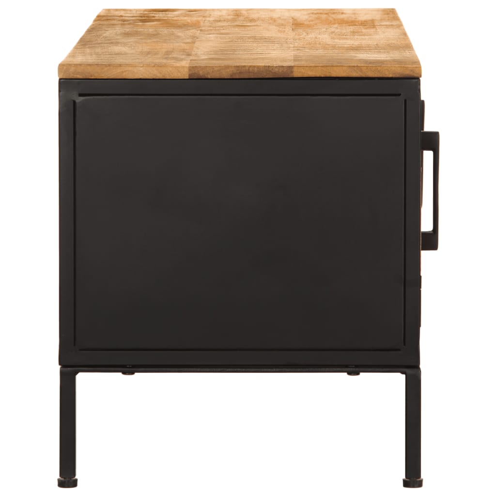 TV cabinet 110x35x40 cm solid mango wood