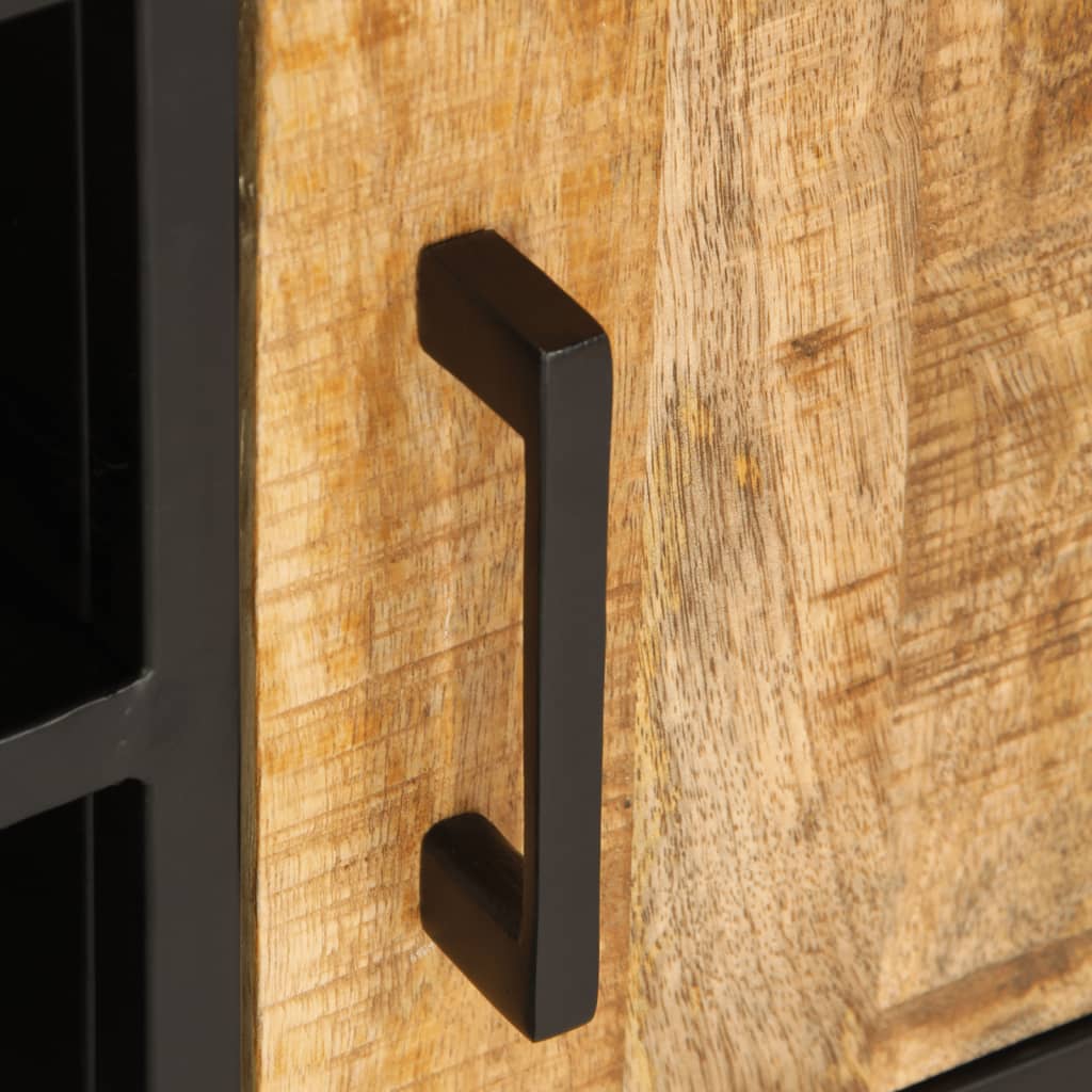 TV cabinet 110x35x40 cm solid mango wood