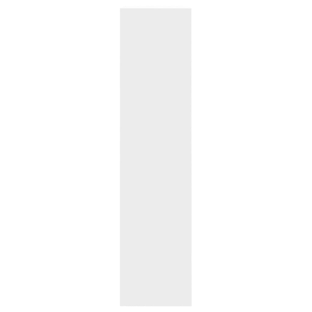 Shoe Cabinet White 80x21x87.5 cm Wood Material