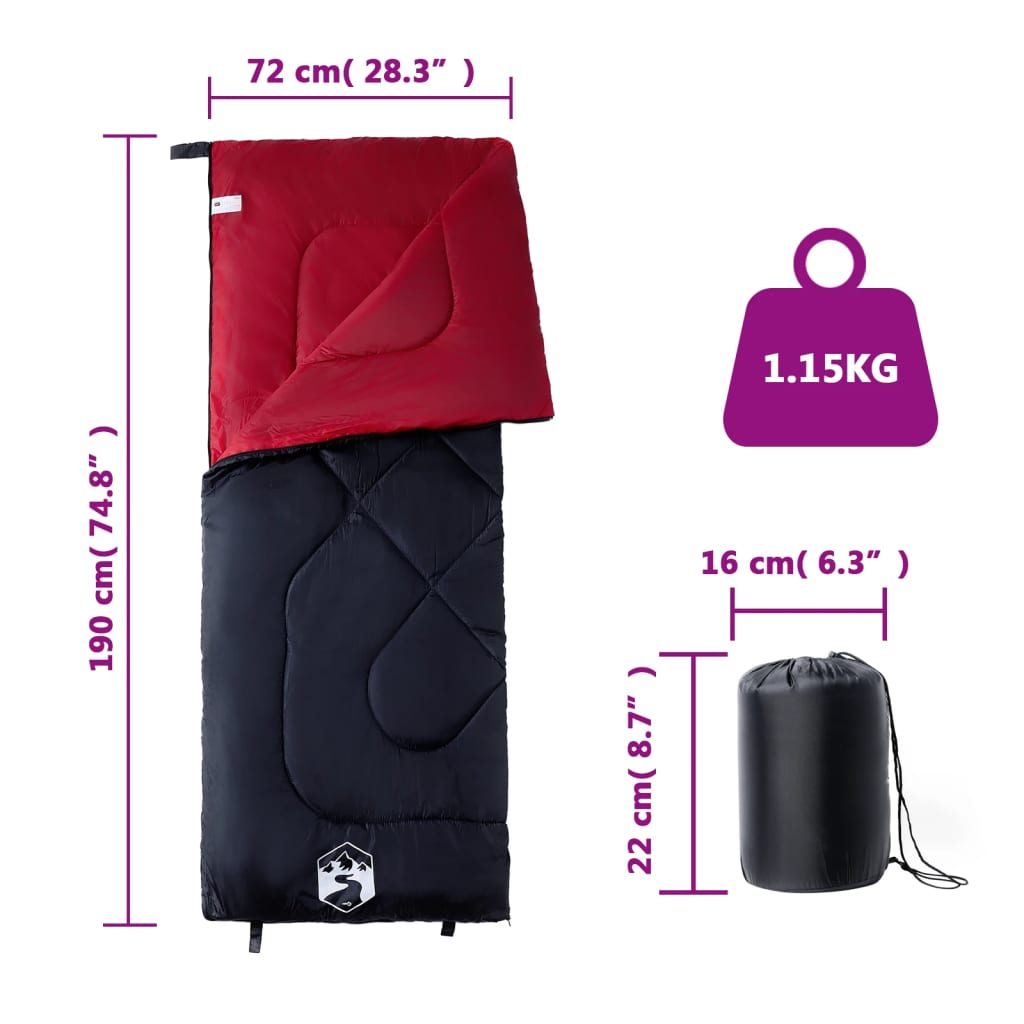 Sleeping bag for adults camping 3 seasons