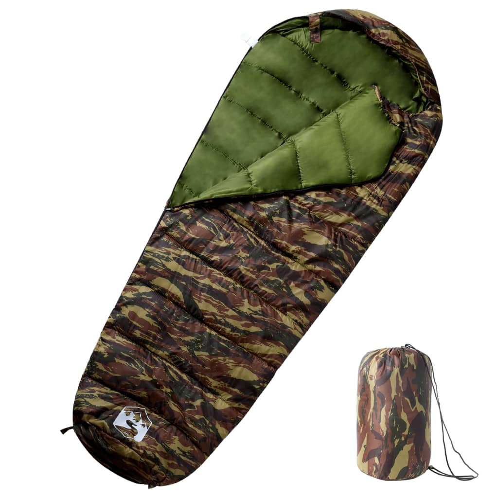 Mummy sleeping bag for adults camping 3 seasons