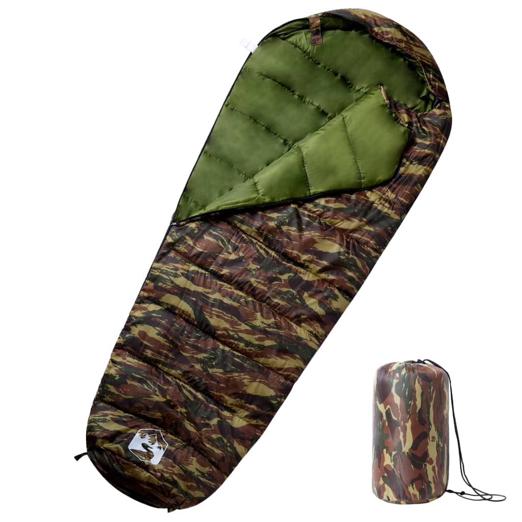 Mummy sleeping bag for adults camping 3 seasons
