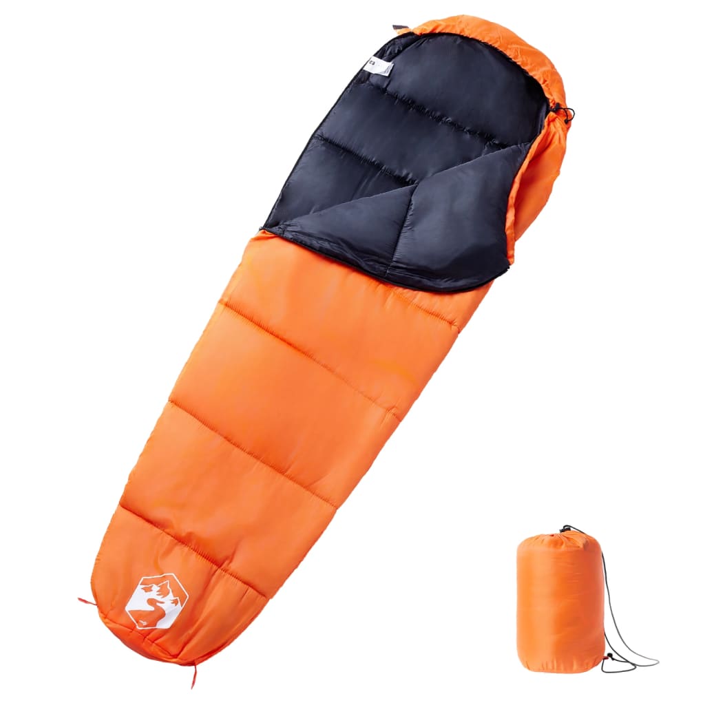 Mummy sleeping bag for adults camping 3 seasons