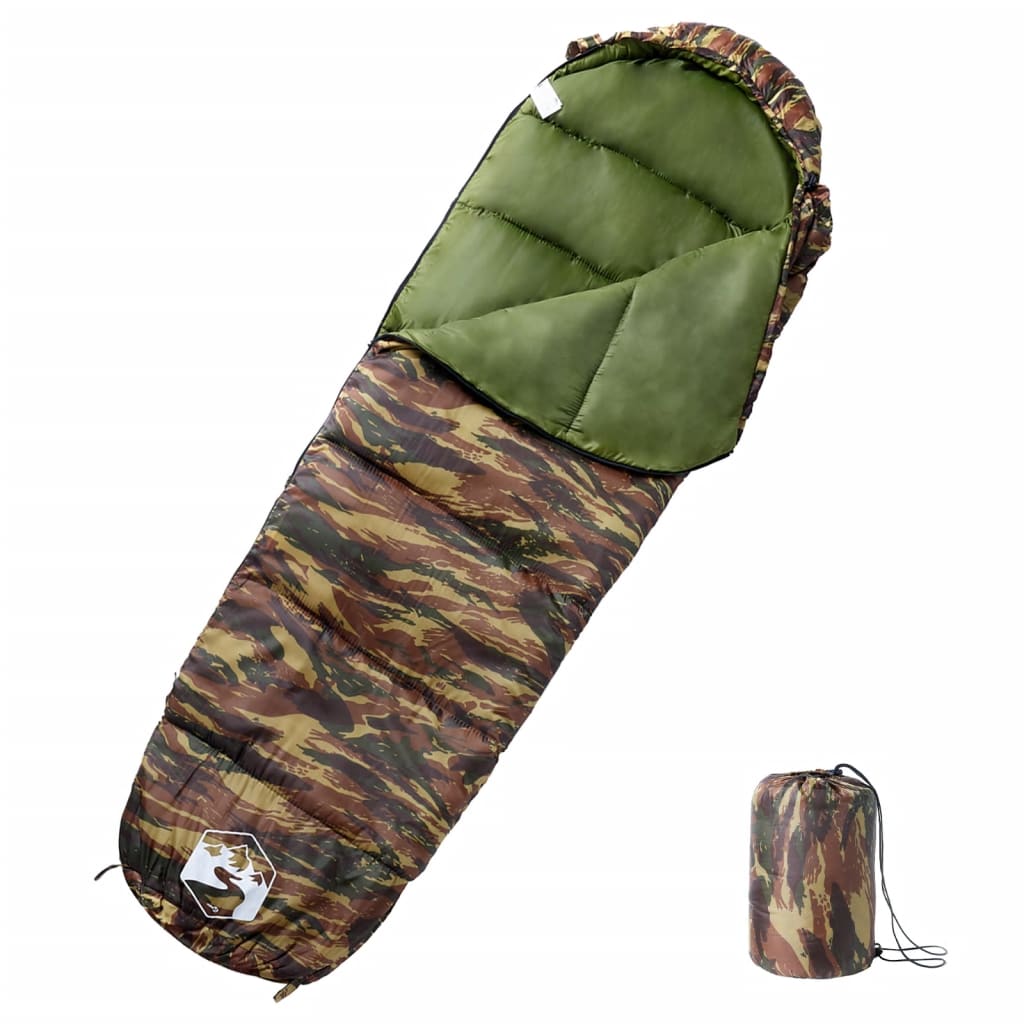 Mummy sleeping bag for adults camping 3 seasons