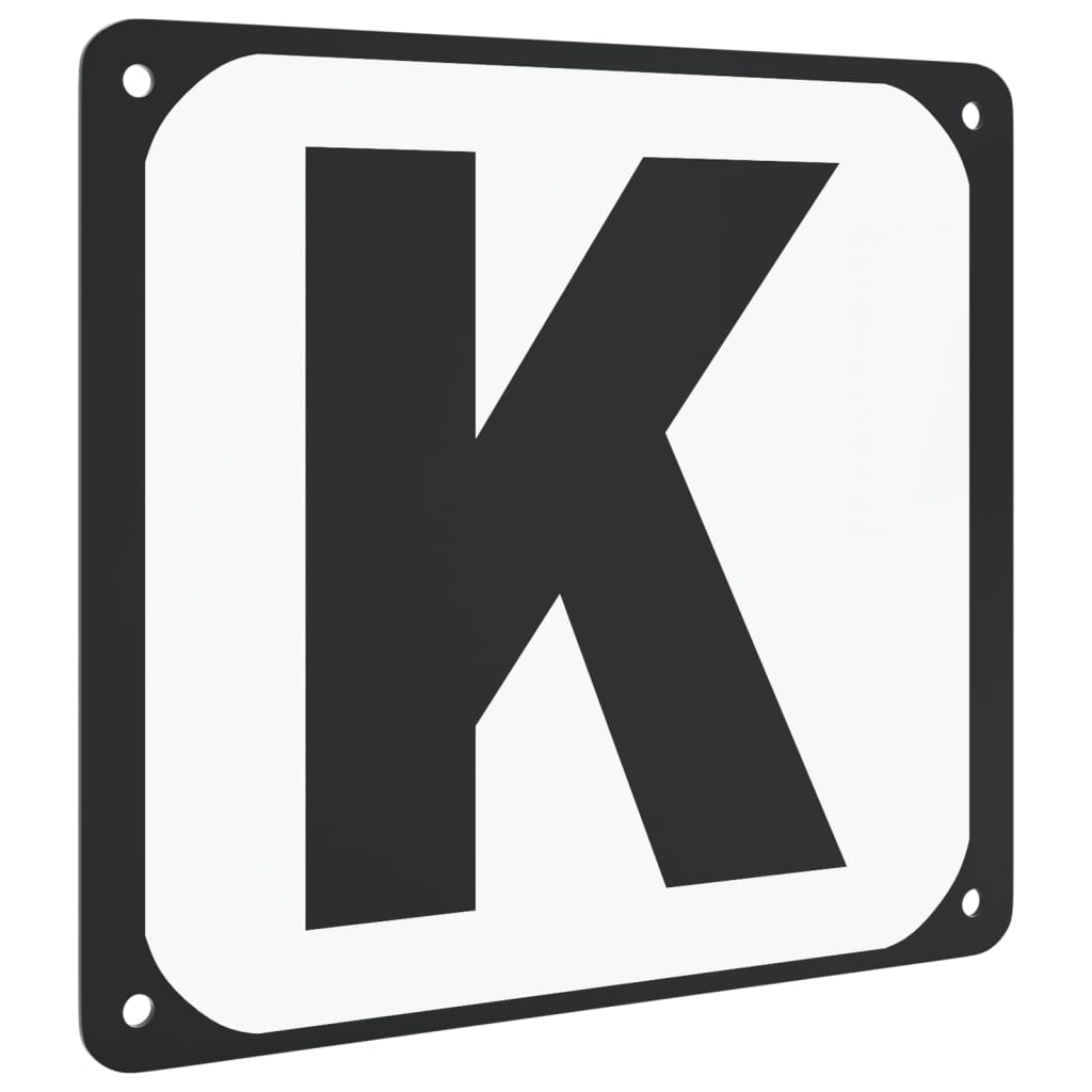Buchstaben für Dressurviereck 12 Stk. Stahl