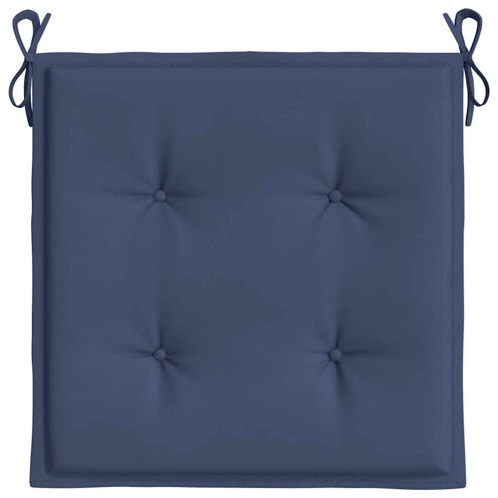 Palettenkissen 2 Stk. Marineblau 50x50x4 cm Oxford-Gewebe