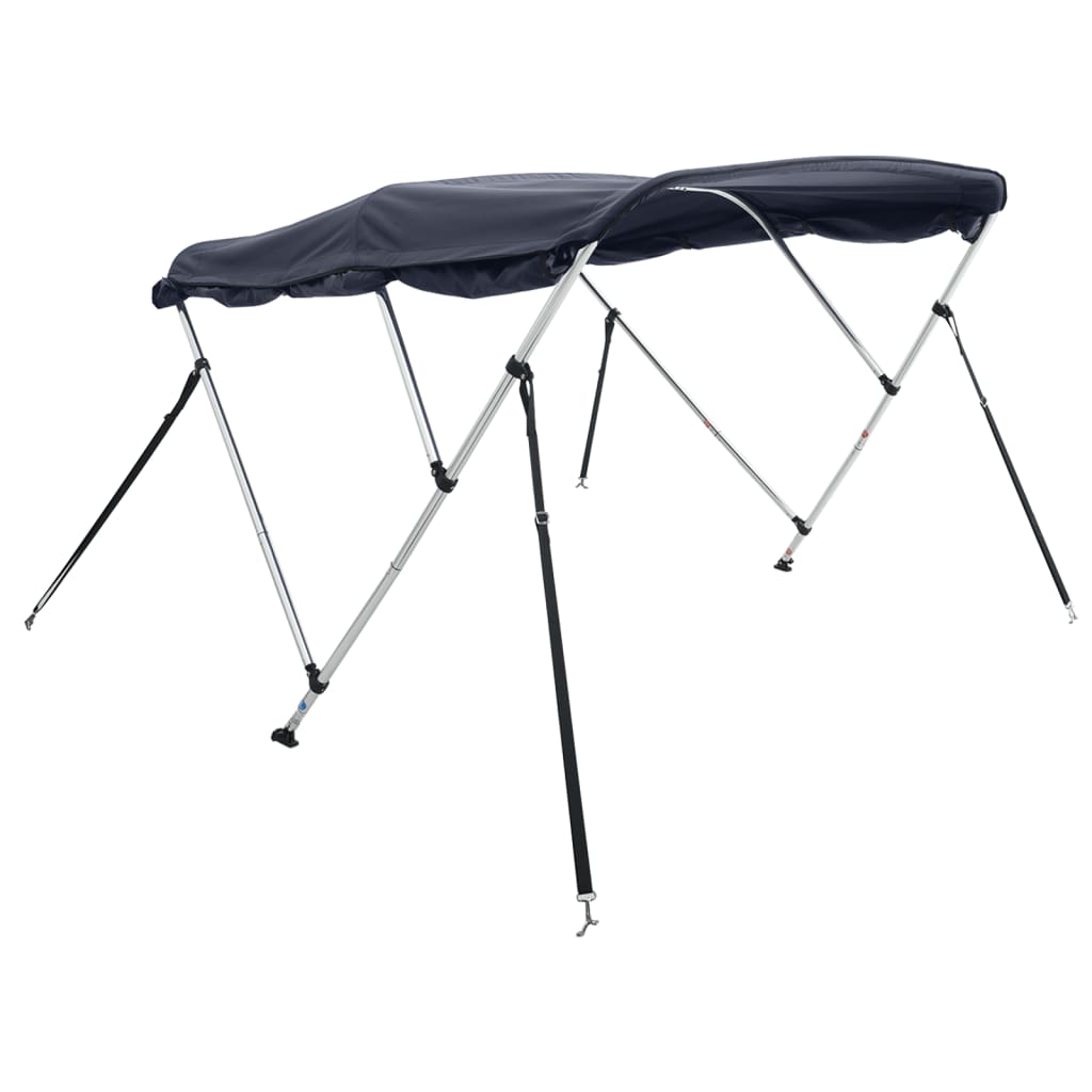 3-Bow Bimini-Top mit Seitenteilen 183x(137-152)x137 cm