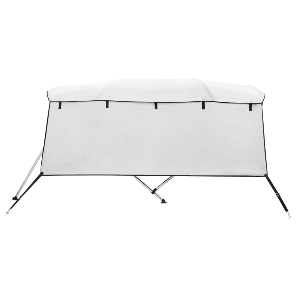 4-Bow Bimini-Top mit Seitenteilen 243x(170-182)x137 cm
