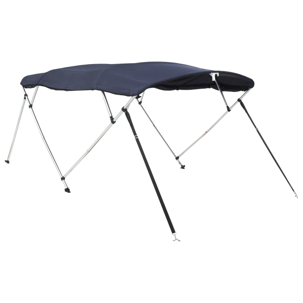 4-Bow Bimini-Top mit Seitenteilen 243x(185-198)x137 cm