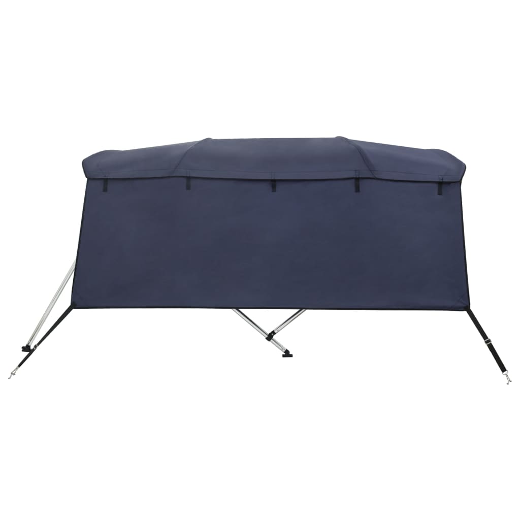 4-Bow Bimini-Top mit Seitenteilen 243x(185-198)x137 cm