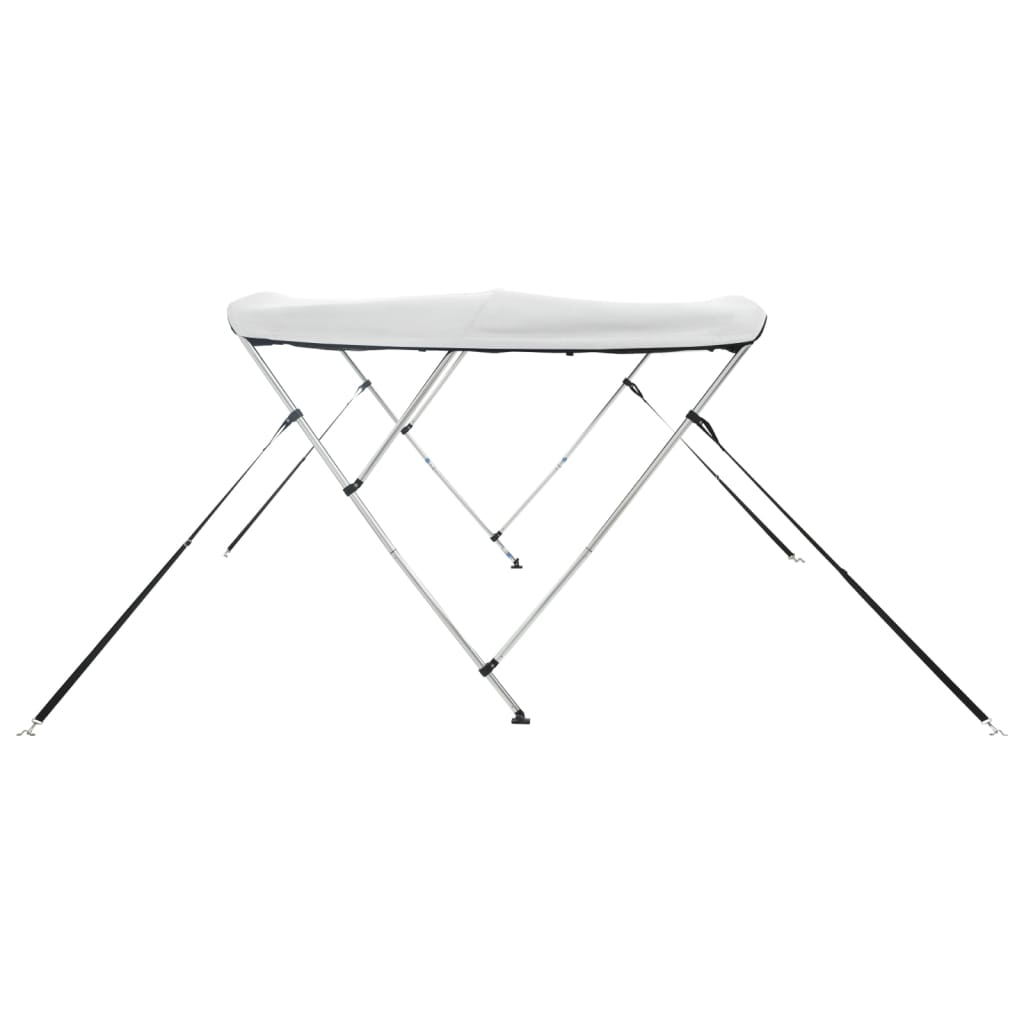 3-Bow Bimini-Top mit Mesh-Seitenteilen 183x(137-152)x137 cm