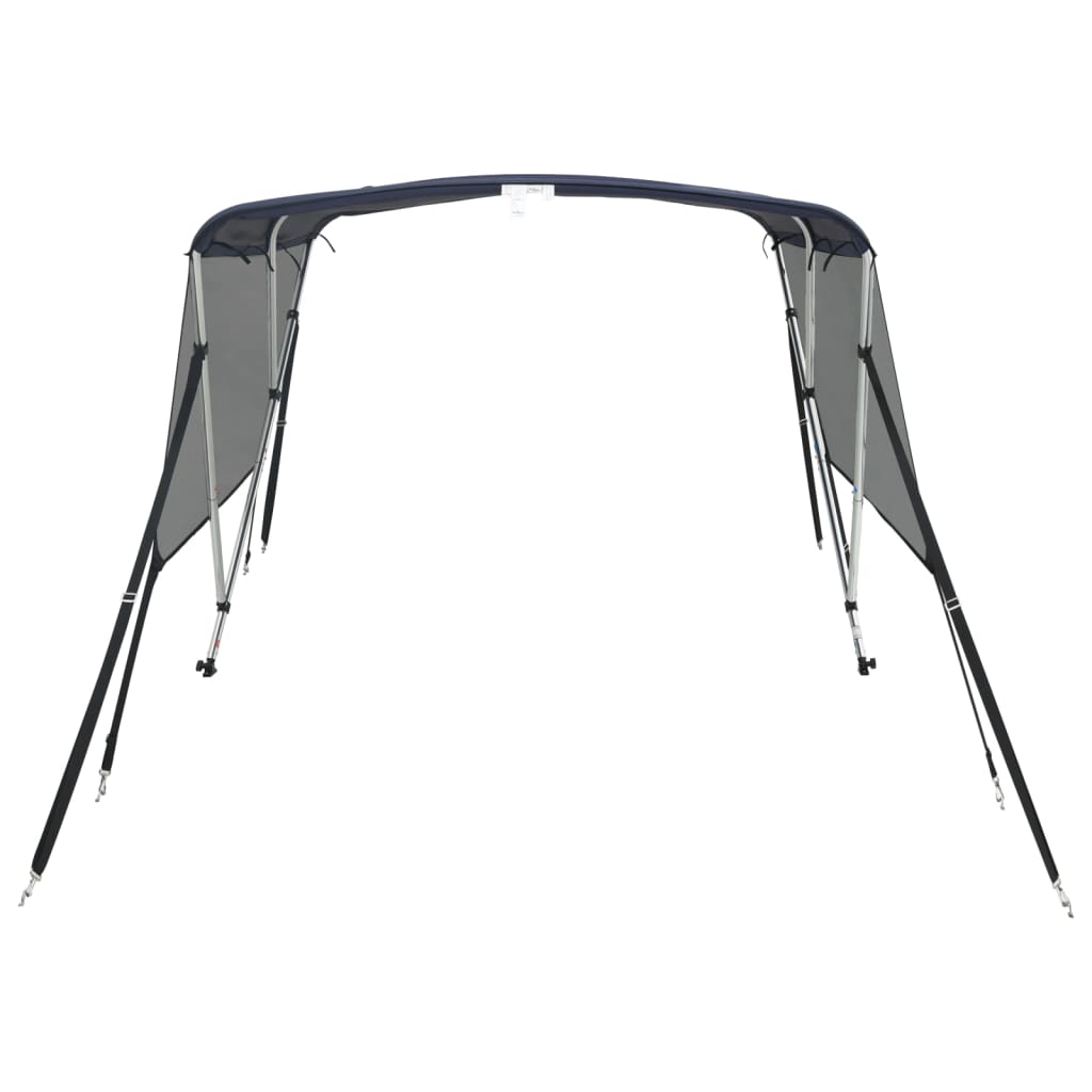3-Bow Bimini-Top mit Mesh-Seitenteilen 183x(154-167)x137 cm