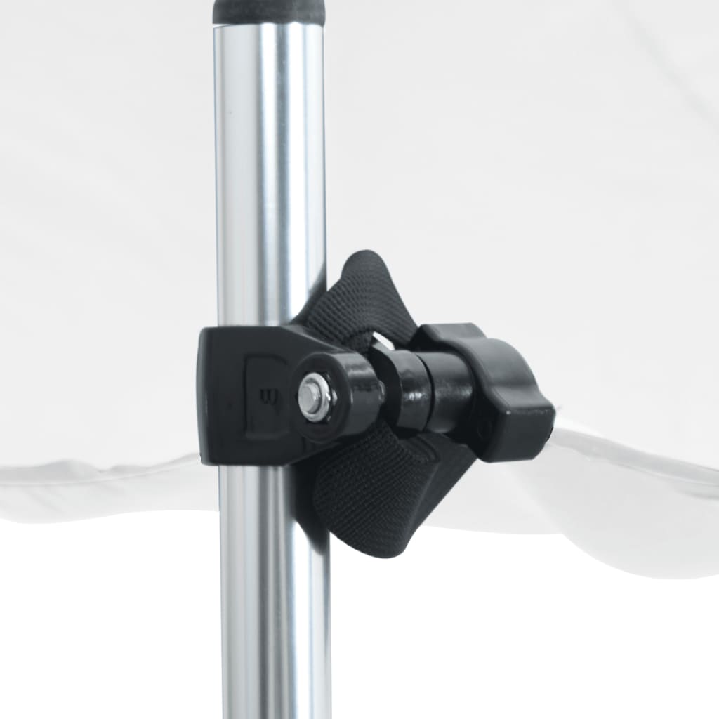 T-Top-Beschattungsverlängerung Weiß 170x208x(115-183) cm
