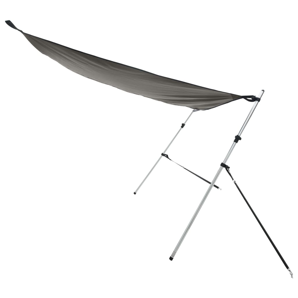T-Top-Beschattungsverlängerung Anthrazit 170x208x(115-183) cm