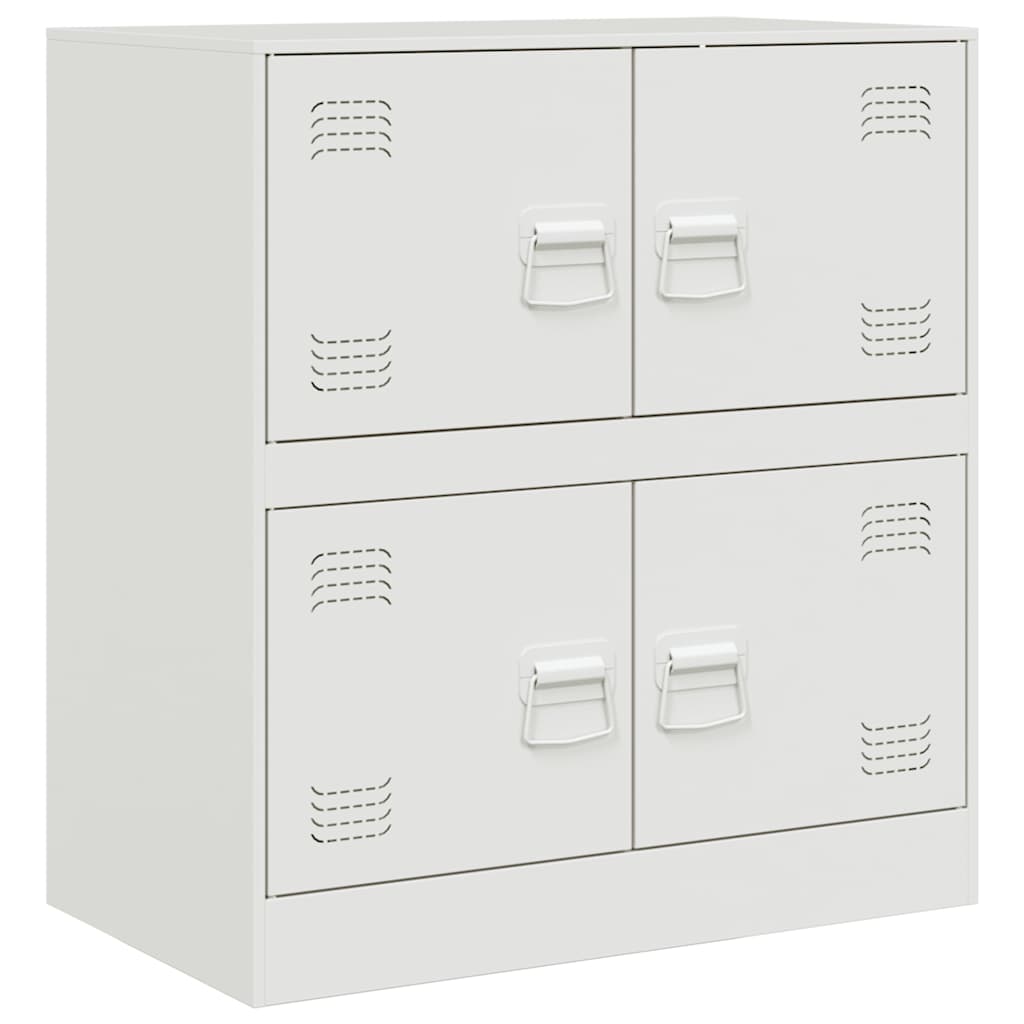 Sideboard Weiß 67x39x73 cm Stahl