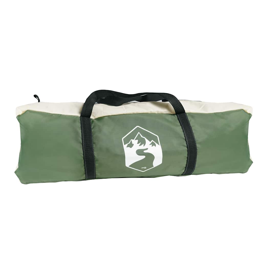 Dome Family Tent 6 Persons Green Waterproof