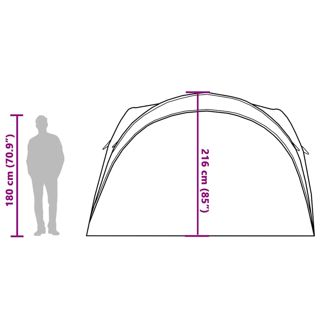 Party Tent Blue Waterproof