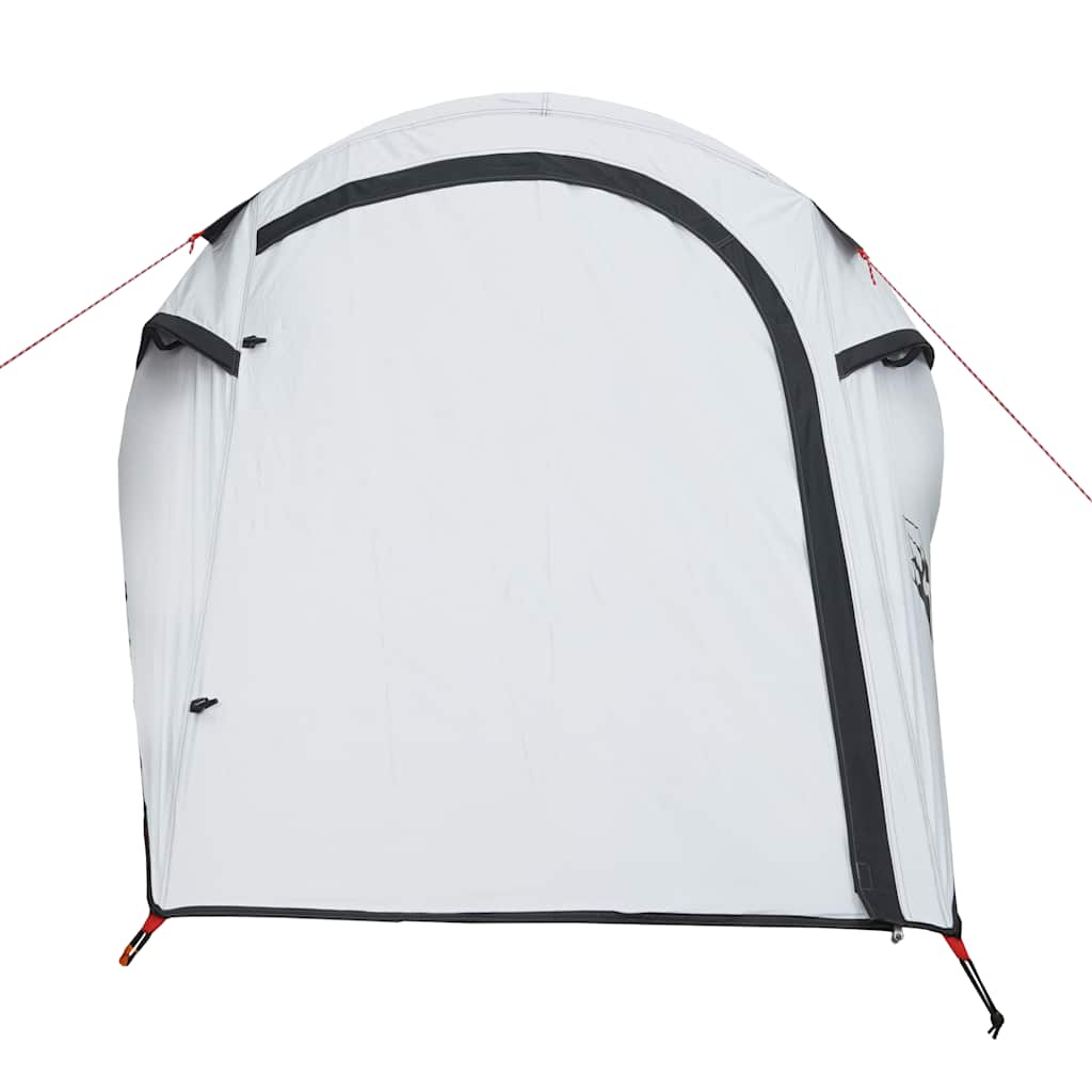 Tunnel Camping Tent 3 Persons White Dark Waterproof