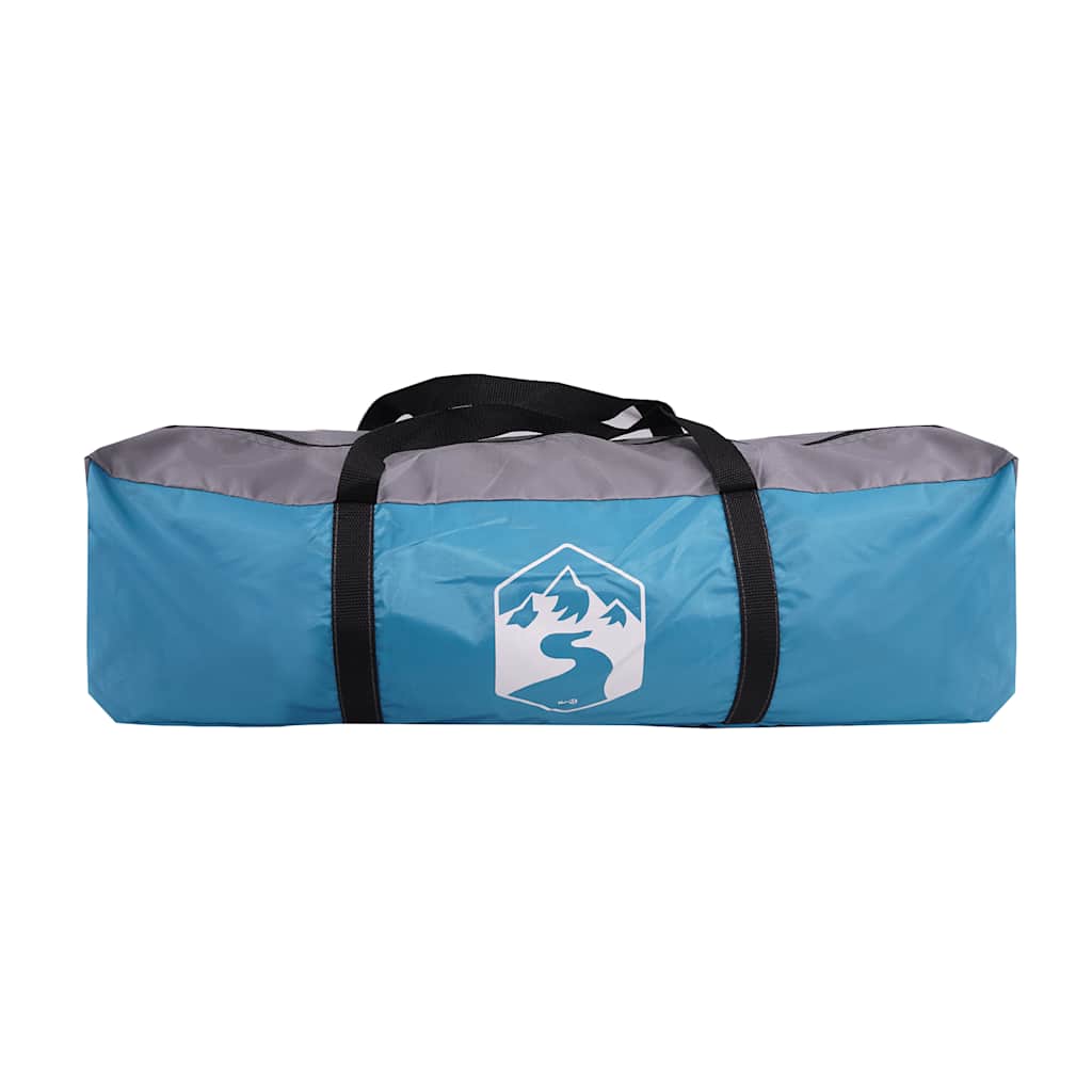 Camping-Windschutz Blau 366x152x152 cm Wasserdicht
