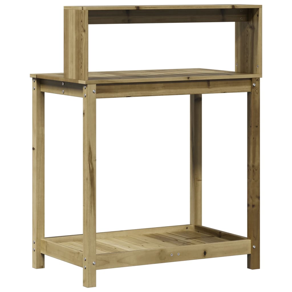Plant table shelves 82.5x50x109.5 cm Impregnated pinewood