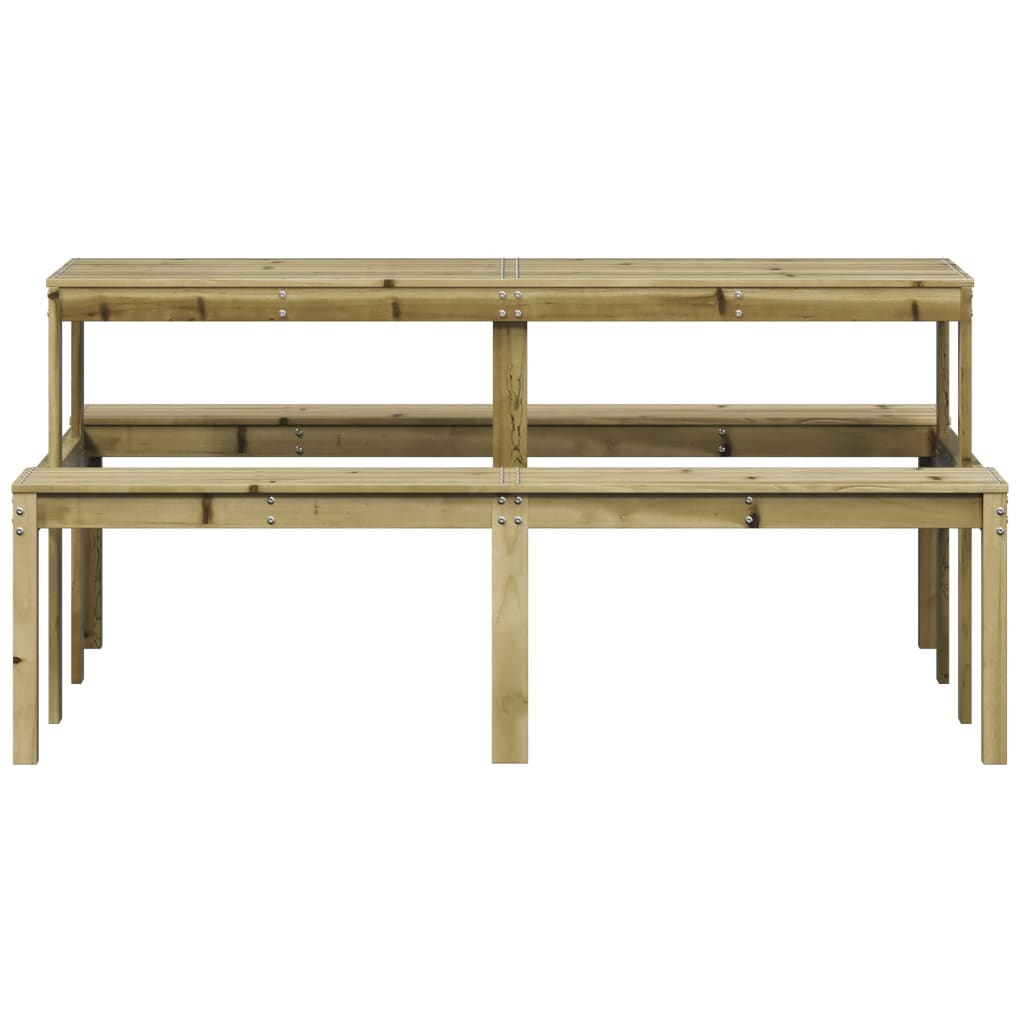 Picnic table 160x134x75 cm Impregnated pinewood