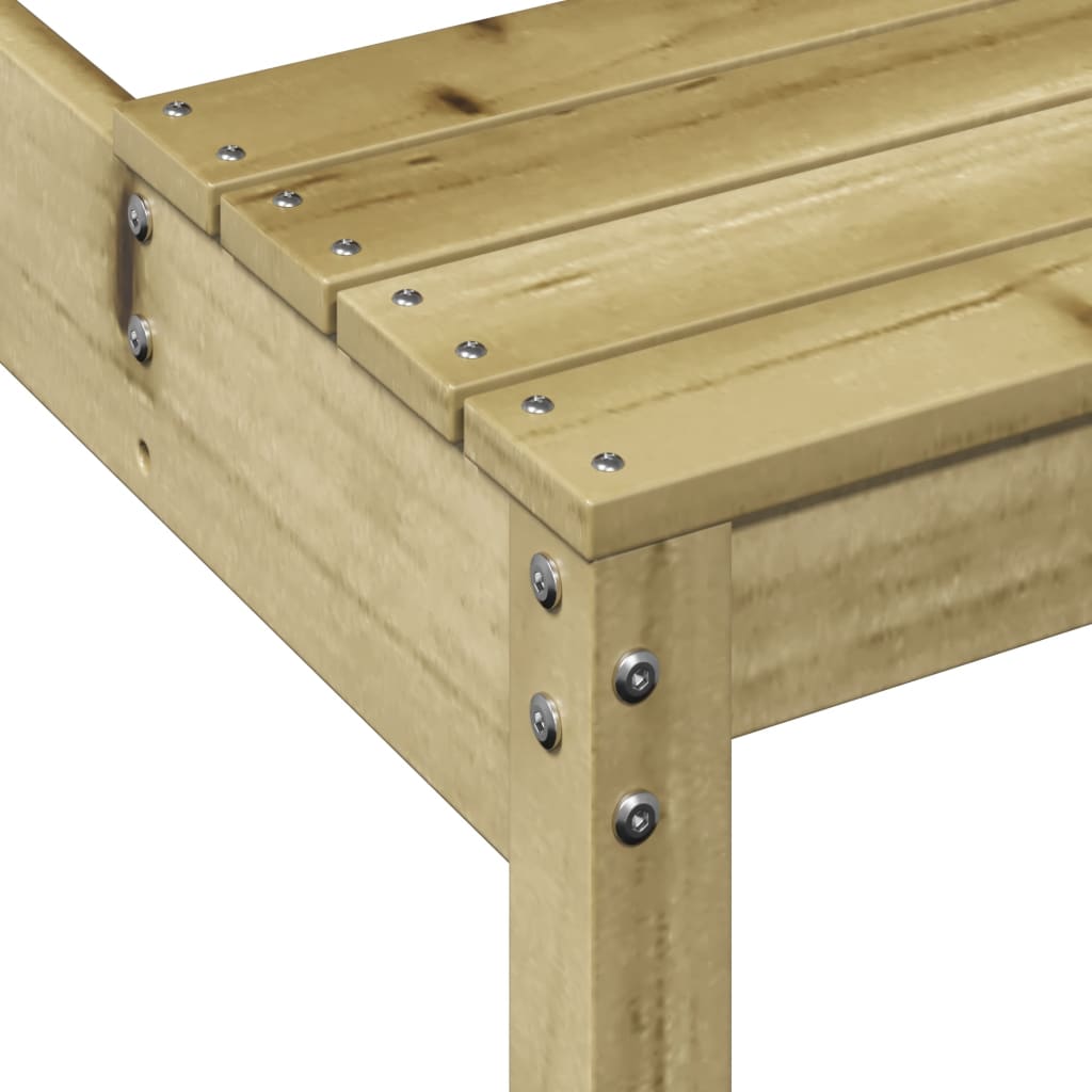 Picnic table 160x134x75 cm Impregnated pinewood
