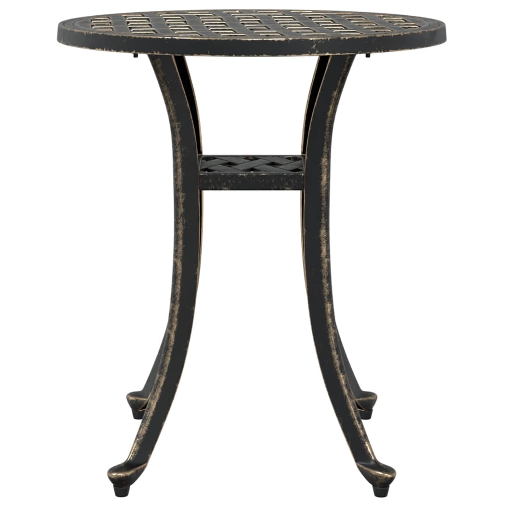Garden table Bronzen Ø48x53 cm cast aluminum