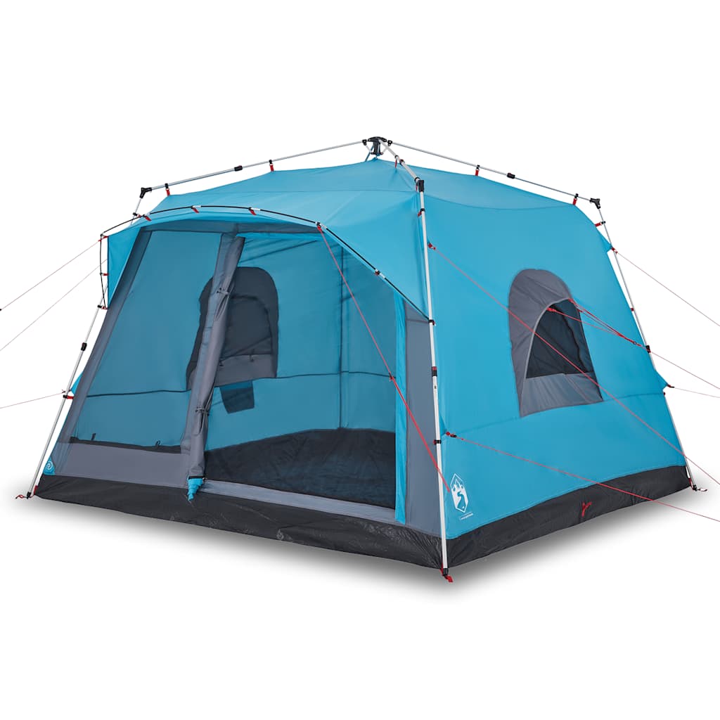 Family Tent for 7 Persons Blue Quick Release