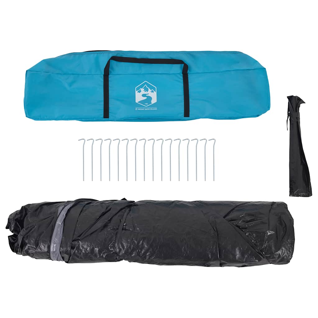 Family Tent for 7 Persons Blue Quick Release