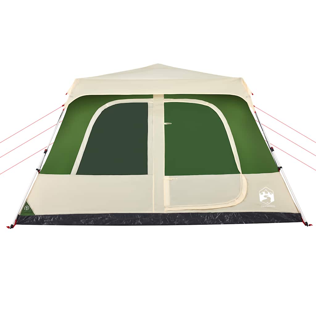 Dome Family Tent 10 Persons Green Quick Release