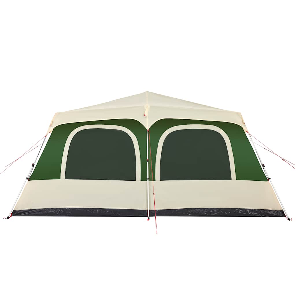 Dome Family Tent 10 Persons Green Quick Release