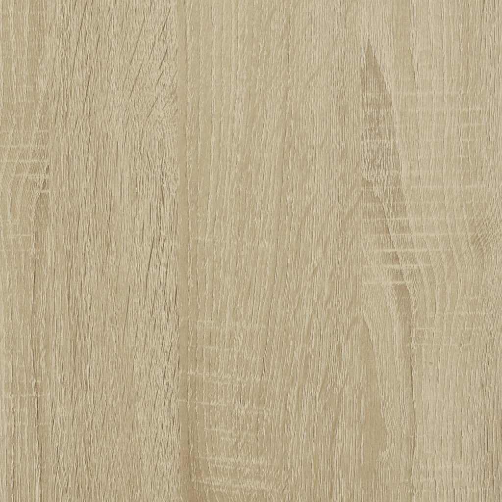 Couchtisch Sonoma-Eiche 85x50x50 cm Holzwerkstoff und Metall