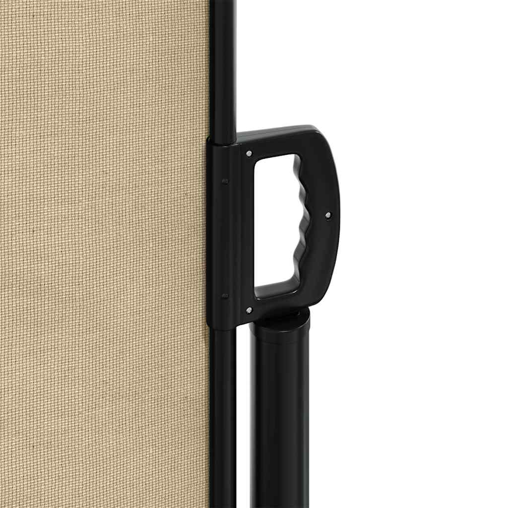 Seitenmarkise Ausziehbar Beige 160x300 cm